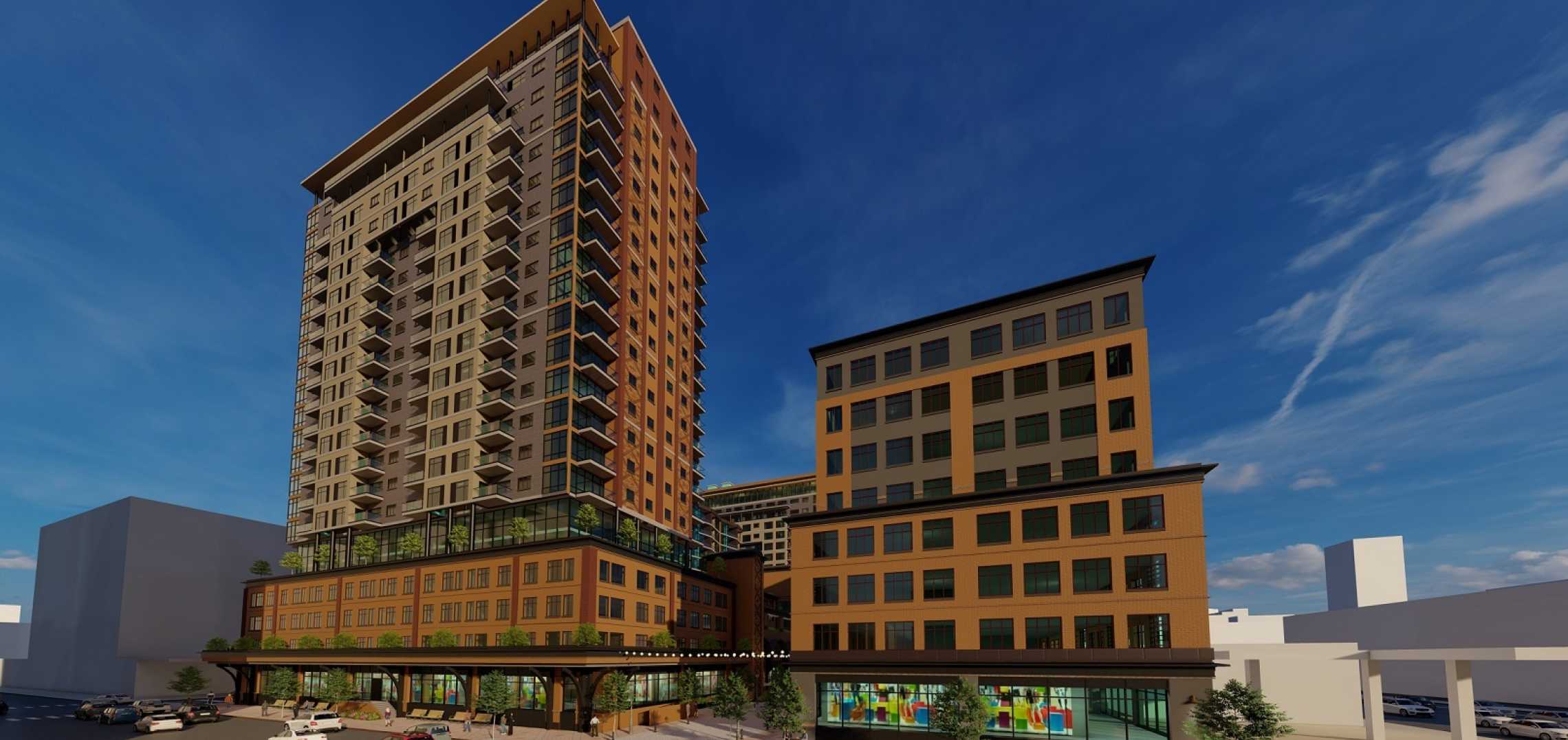 500M highrise revamp planned for Jersey City's Holland Gardens public